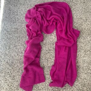 Nordstroms Pink Cashmere Scarf